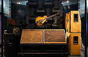 Les Paul Standard, serial #9 3182, Gibson (American, founded Kalamazoo, Michigan 1902), Mahogany, maple, rosewood, nickel, plastic
